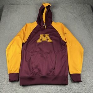 Minnesota Golden Gophers Hoodie Mens Medium Columbia Omni-Shield NCAA Pullover